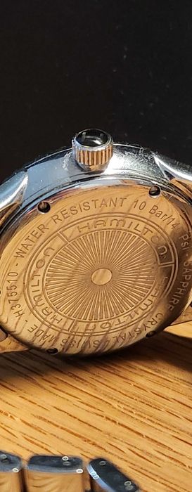 Hamilton Jazzmaster Seaview Day Date Blue Dial