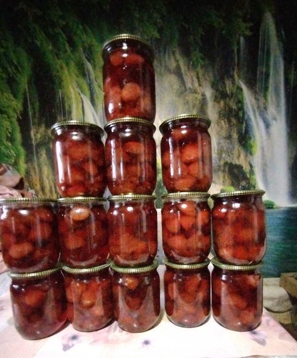 Варенье из клубники и малины