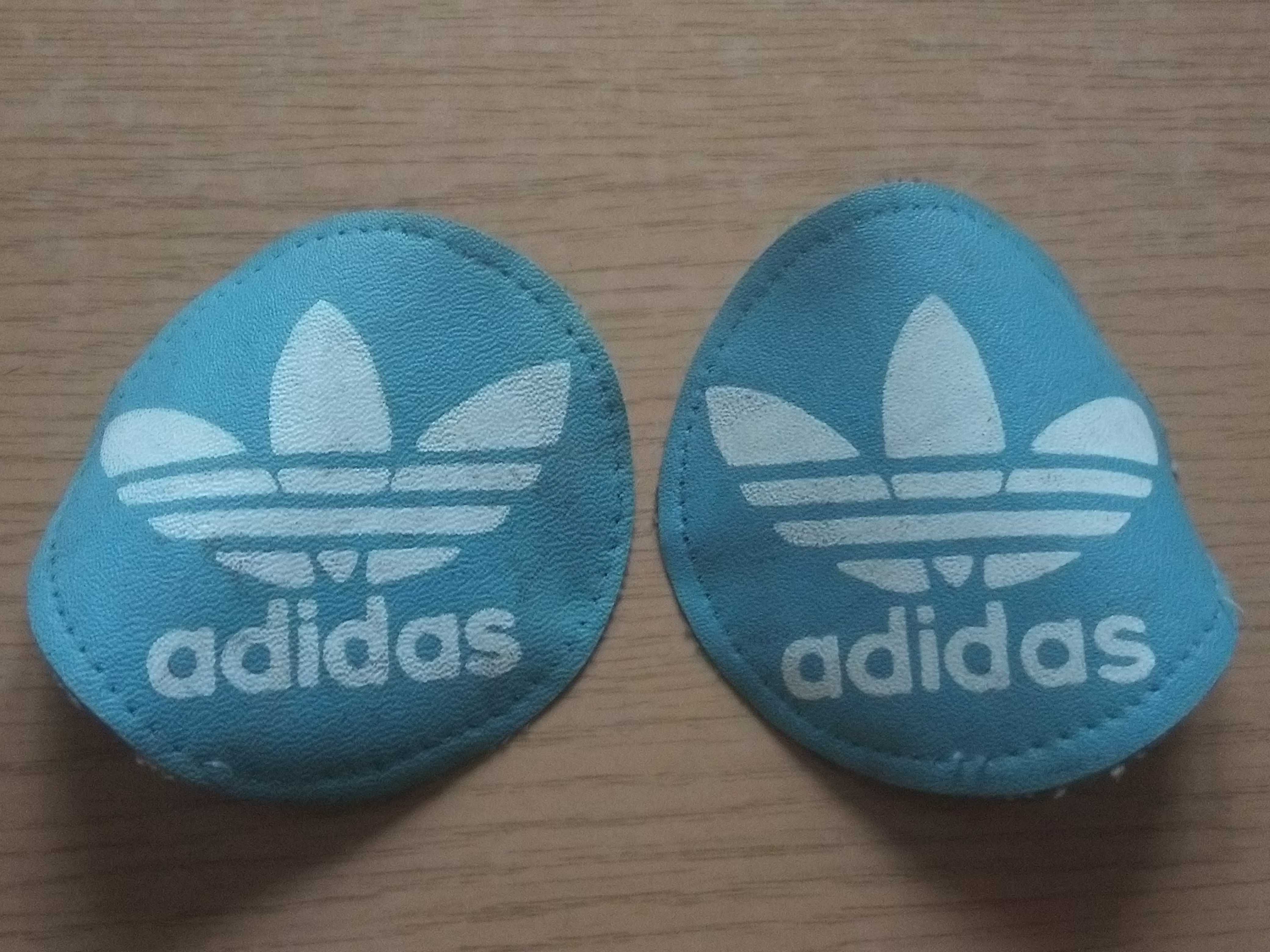 2 szt. Naszywki Adidas lata 70-te PRL