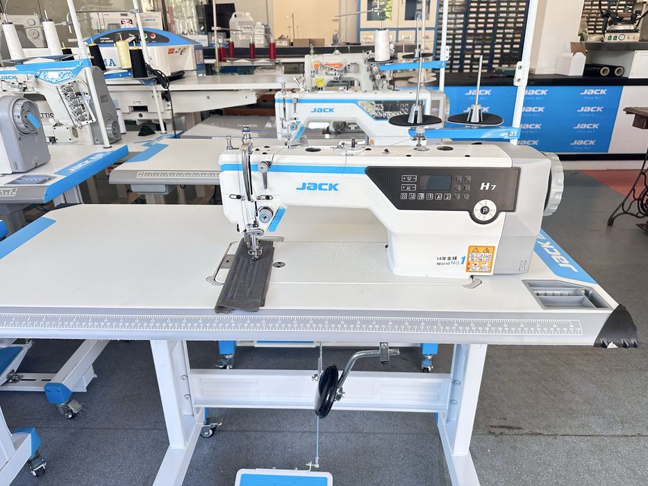 Maquina costura Jack H7 ideal para estofos