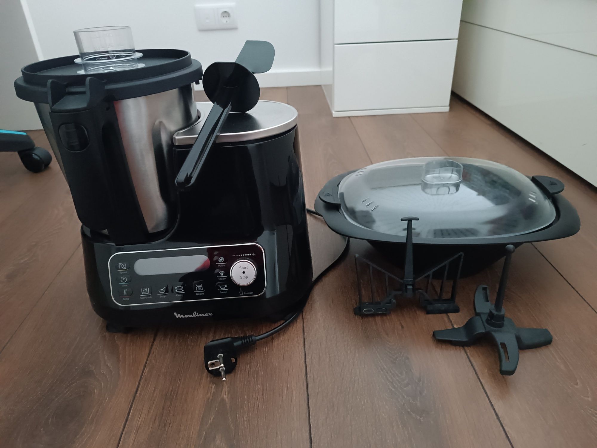 Robot de cozinha Moulinex (tipo Bimby) - modelo ClickChef HF4SPR30
