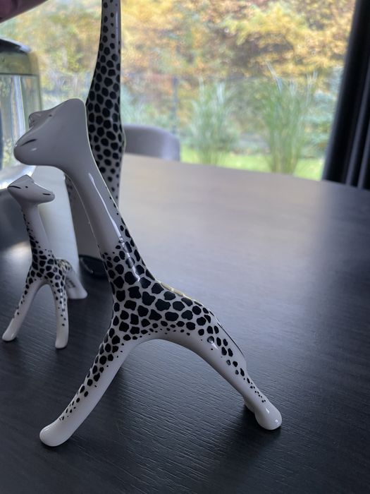 Figurka Żyrafa średnia Ćmielów porcelana