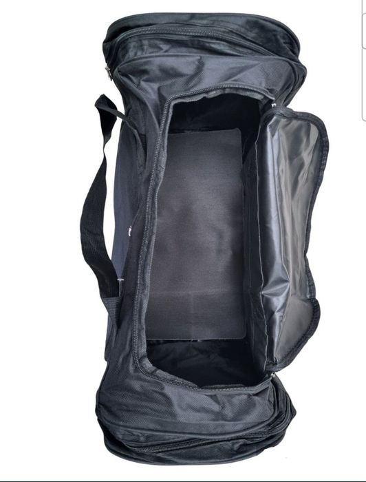 Torba podróżna duża czarna 120 litr 80×43×35 cm