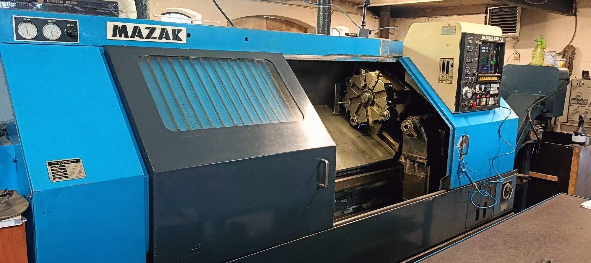 Tokarka CNC Mazak QT20N