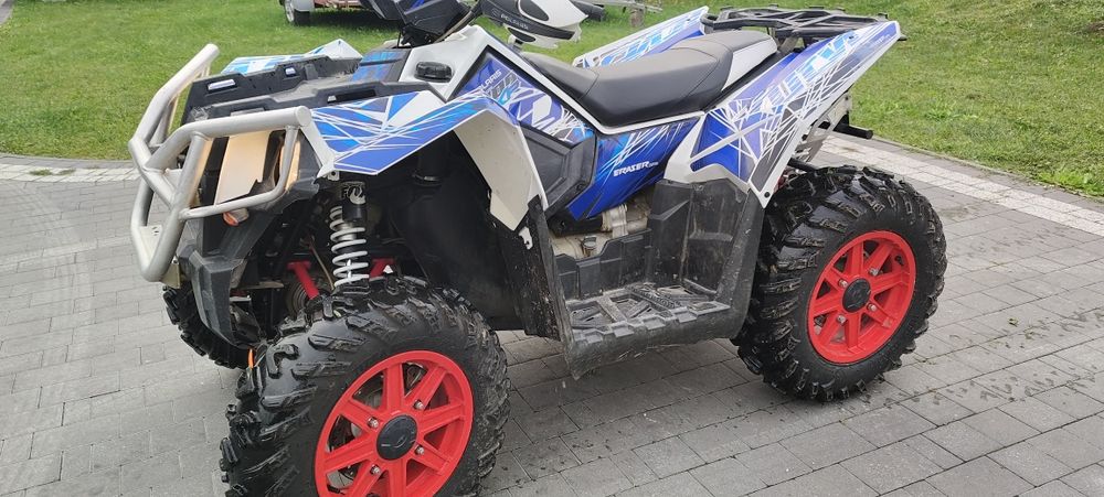 Polaris scrambler 1000xp Fox wspomaganie