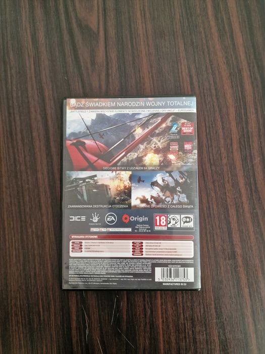 Battlefield 1 PC - Pudełko + płyty