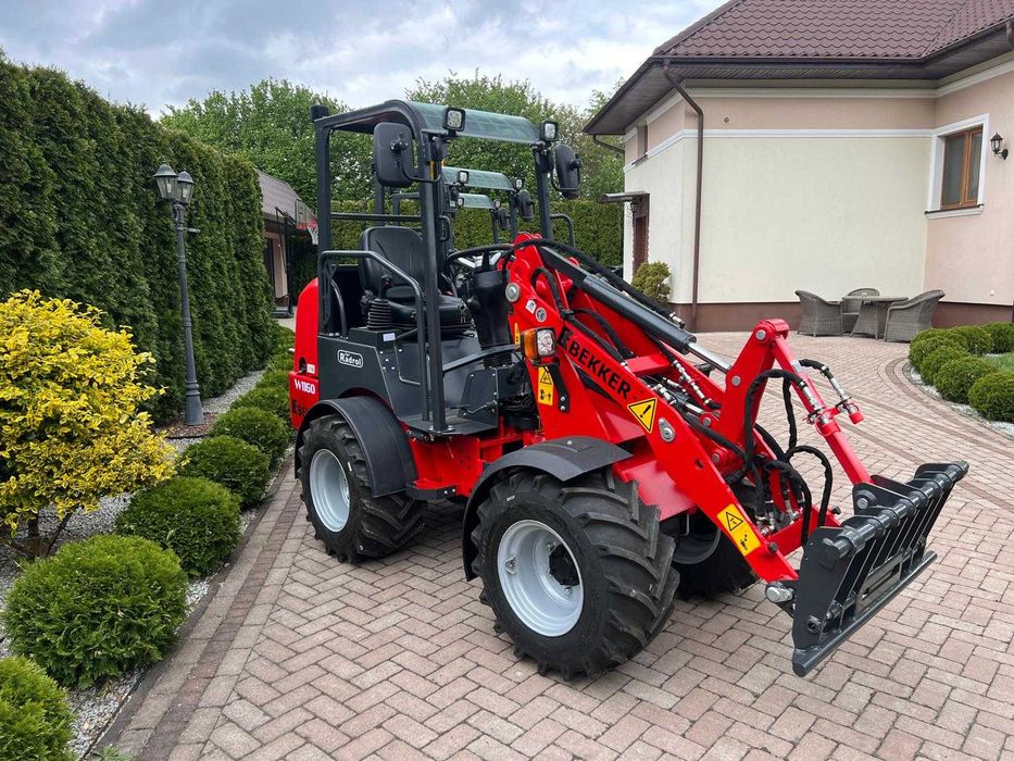 NOWA Mini ładowarka BEKKER W1160 Perkins/Rexroth/wąska/duży udźwig