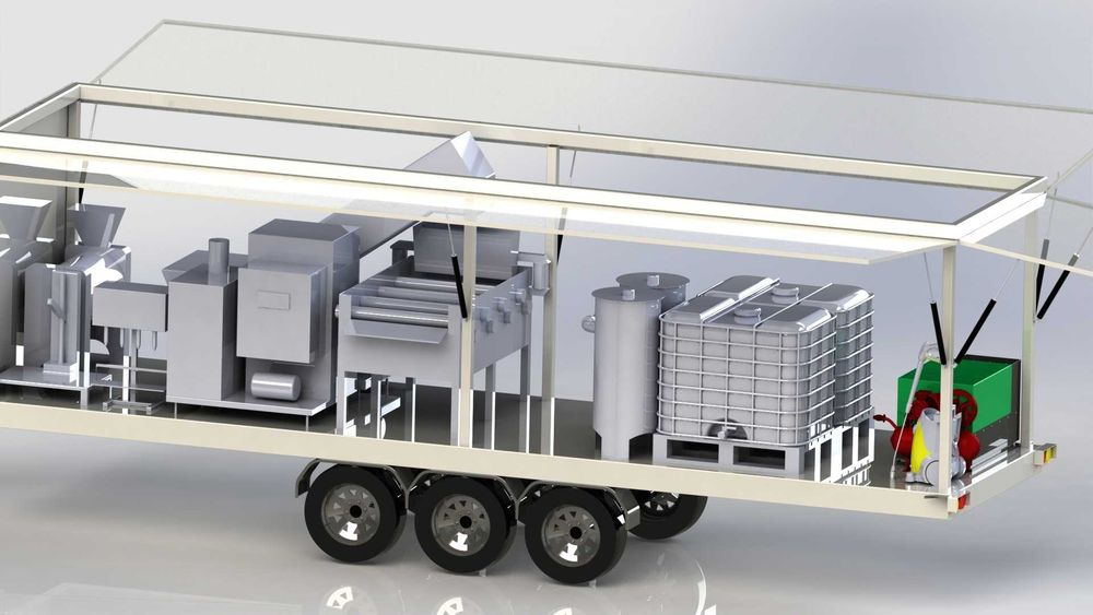 Mobilna tłocznia soków z owoców i warzyw prasa do owoców