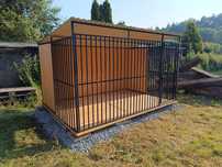 Kojec dla psa 3x2 czarny
