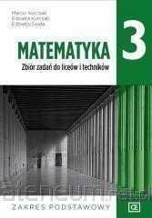 |NOWA| Matematyka 3 Zbiór zadań zakres Podstawowy PAZDRO