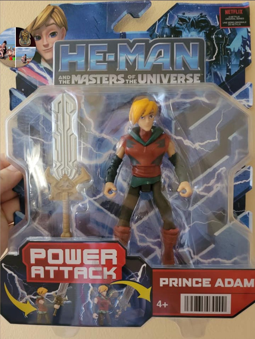 Figurka He-Man Prince Adam Nowa