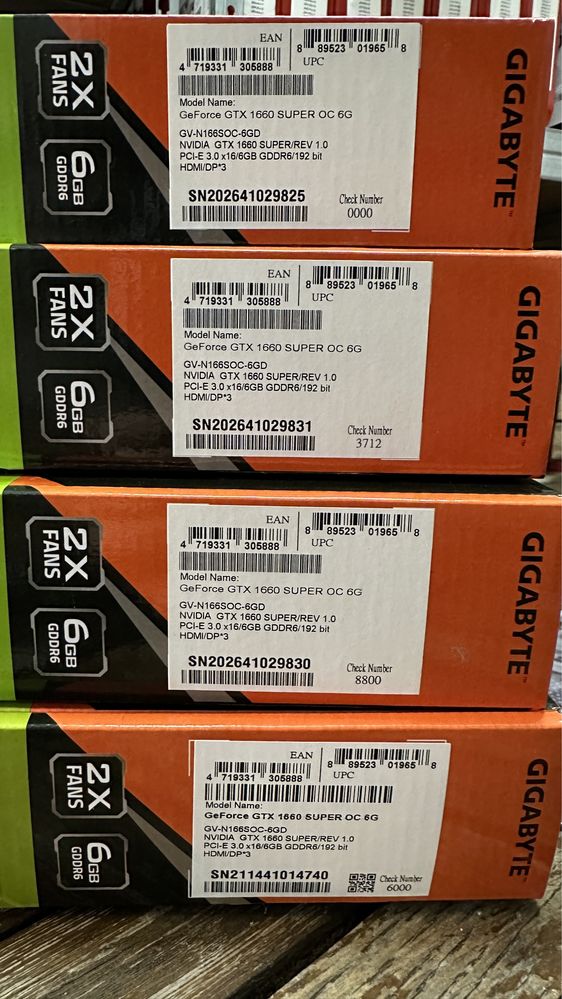 Geoforce GTX 1660 super