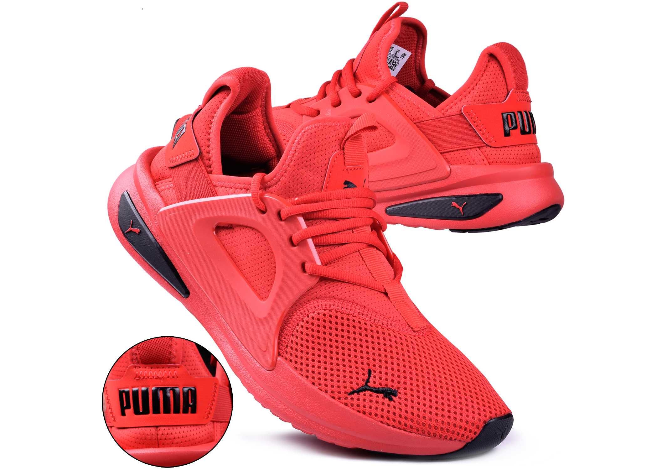 Buty Męskie Puma Softride Enzo EVO czerwone -02 - 45 [WYSYŁKA 24H]