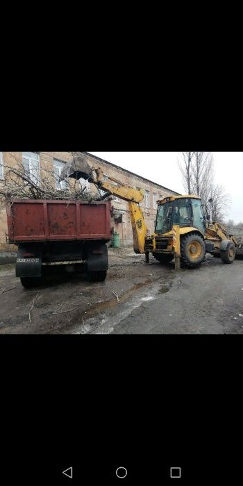 Услуги Экскаватора JCB-3CX.Услуги Самосвалов.Вывоз мусора.Киев и обл.