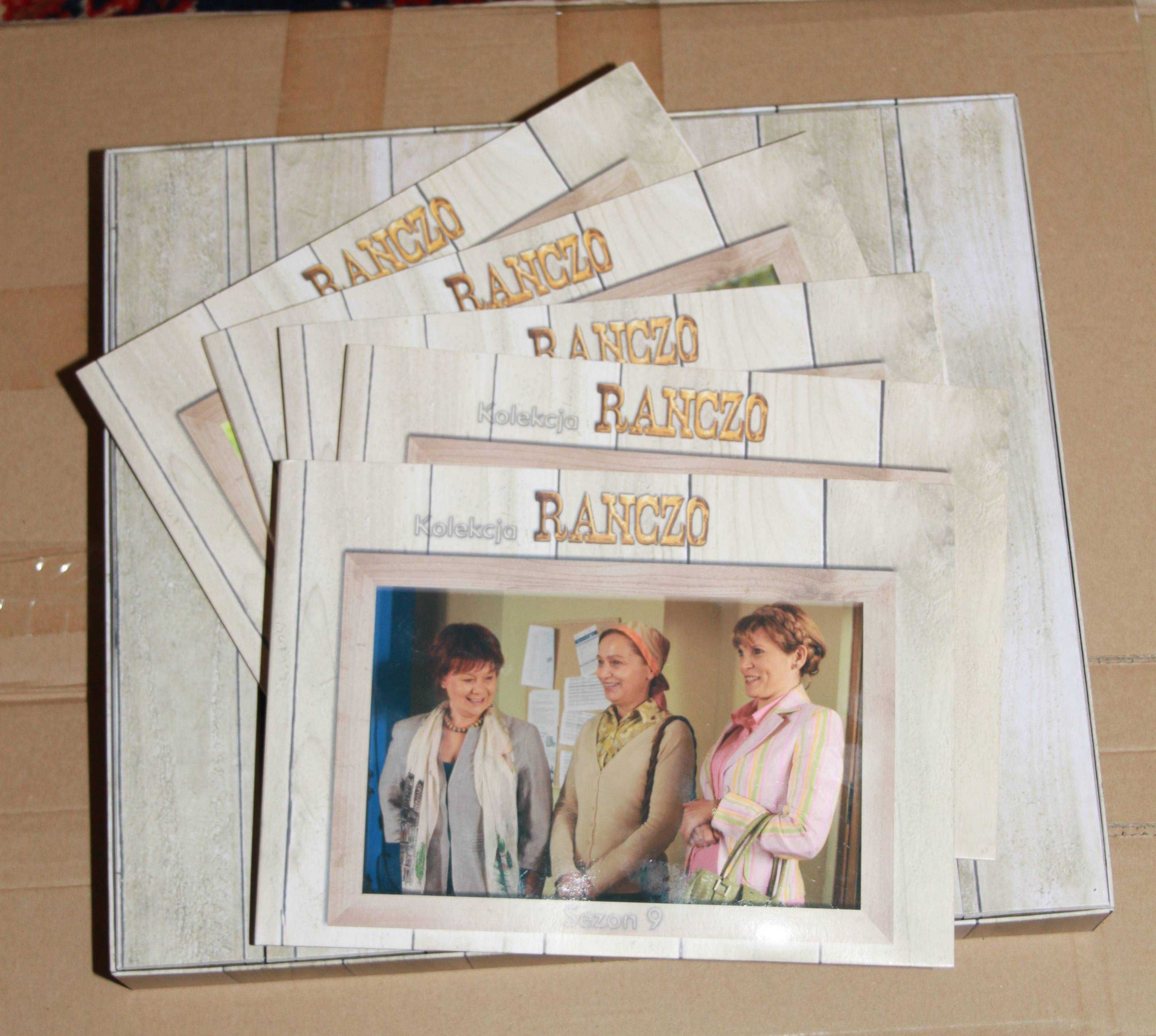 Ranczo - Cała kolekcja 10 sezonów / Zestaw  40 DVD / Nowy fabrycznie .