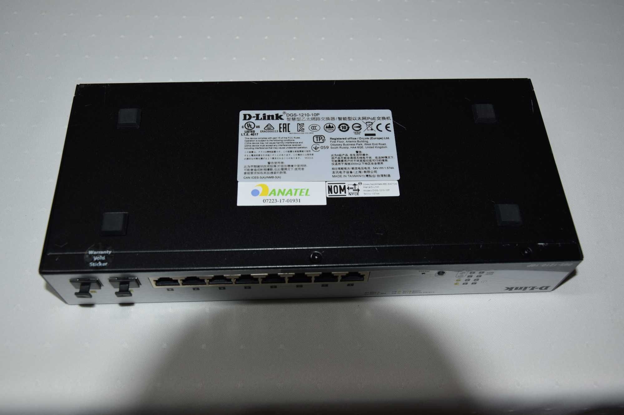 D-Link DGS-1210-10P Smart Managed Switch