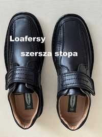 Loafersy mokasyny męskie Comfino szersza stopa 43/44