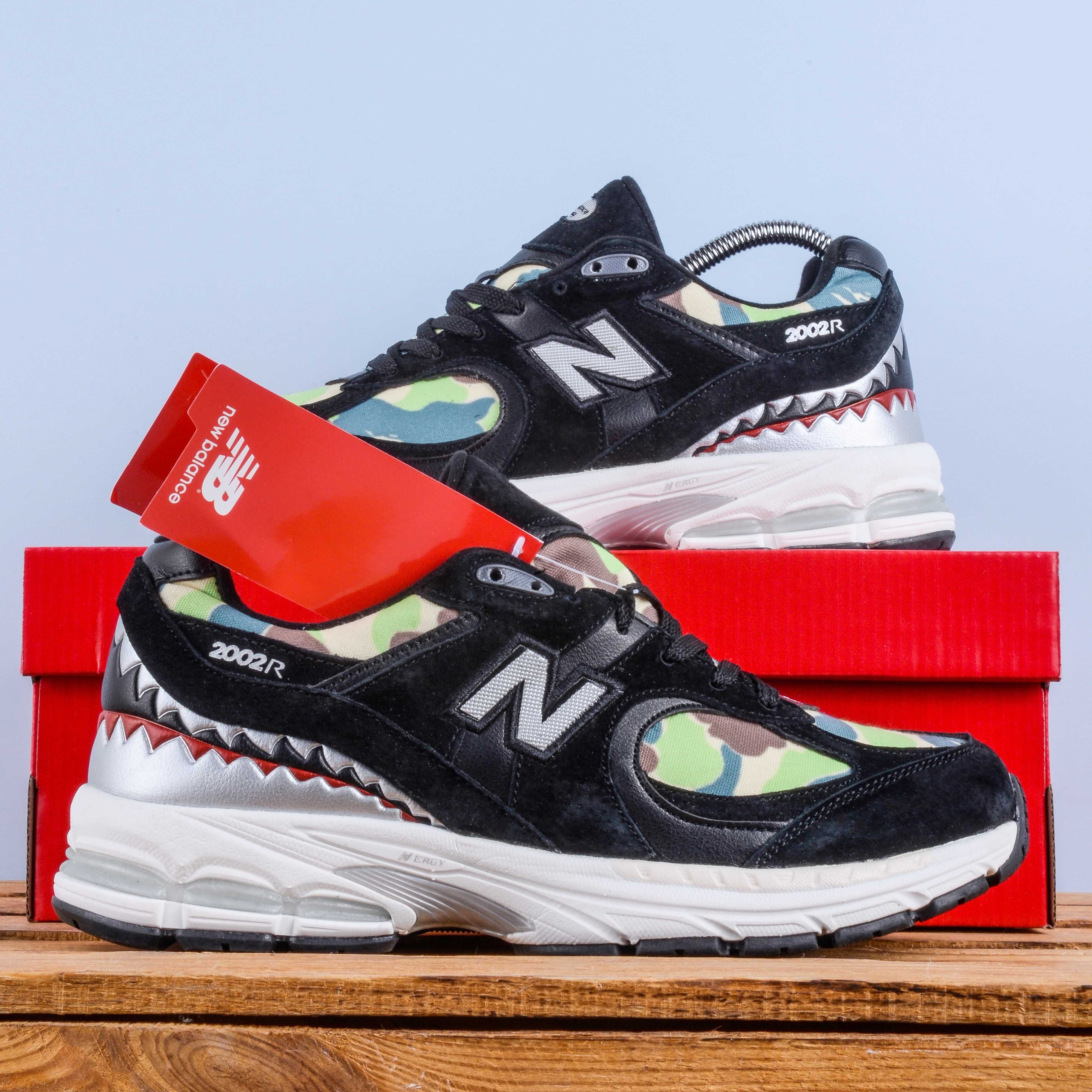 (1869) Чоловічі Кросівки New Balance 2002R чорні (41-46)
