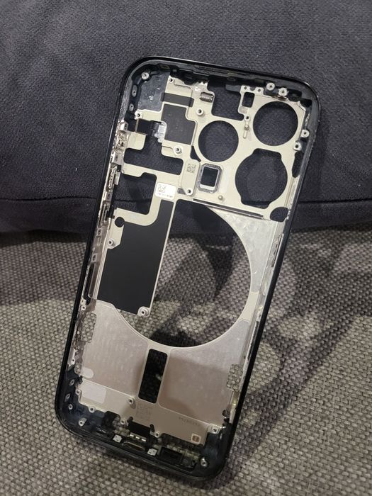 Оригинальный корпус iphone 15 Pro Blue Titanium