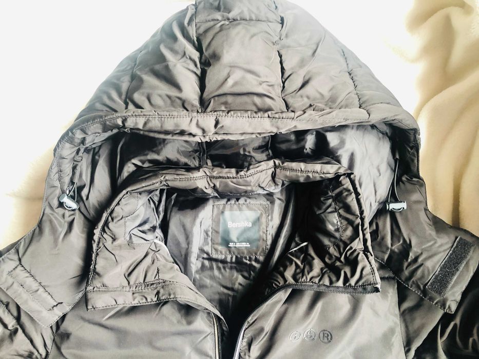 Kurtka zimowa młodzieżowa, chłopięca firmy BERSHKA, rozm.XS