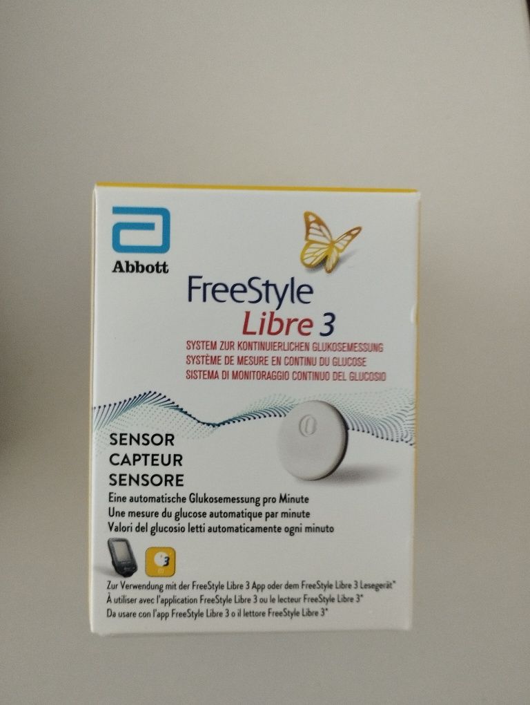 Sensor Abbott Laboratories FreeStyle Libre 3