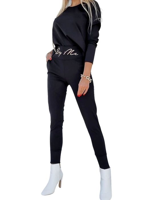 Komplet dresowy By Me jakość premium polskiej produkcji M czarny