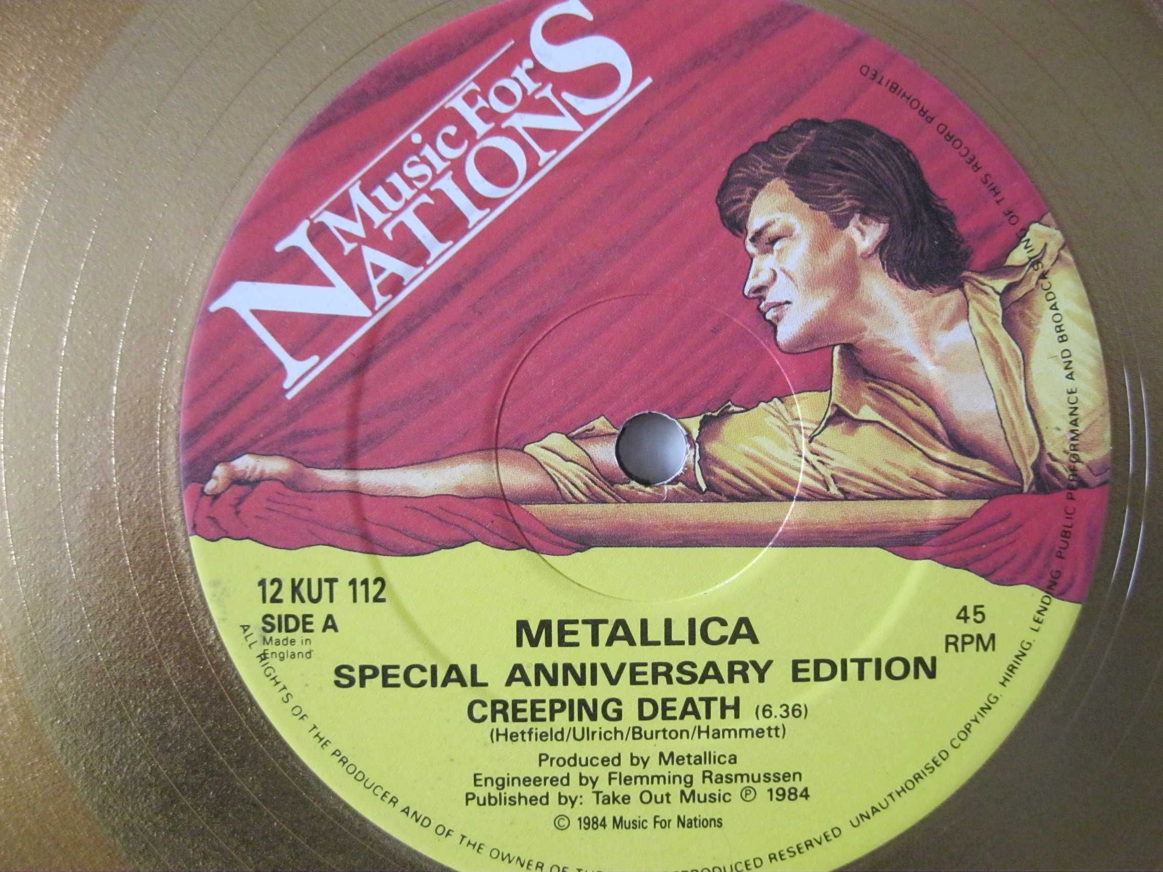 Metallica -Creeping Death /Special Gold Edition /UK