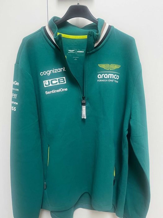 Bluza Aston Martin F1 Team 1/4 Zip Sweater