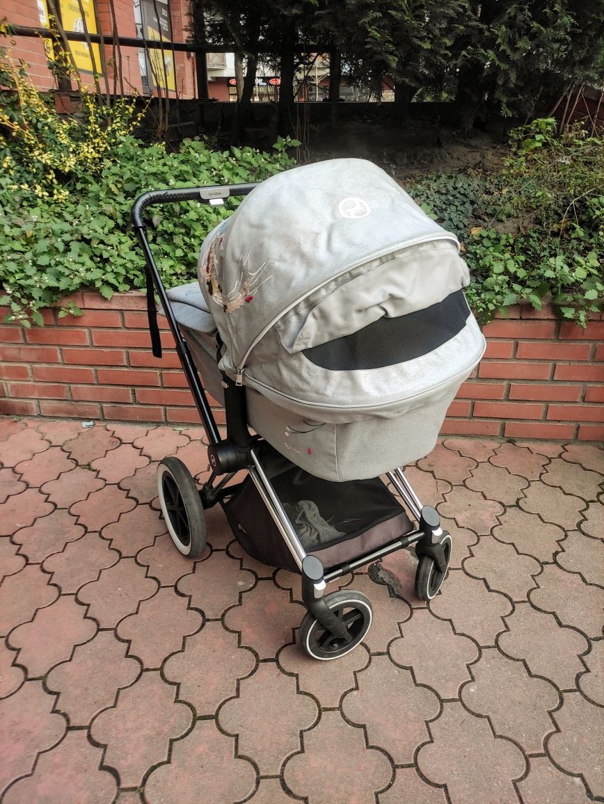 Wózek 2w1 Cybex Priam Koi gondola spacerówka koła terenowe