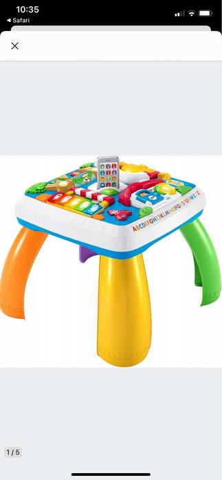 Fisher Price stolik muzyczny