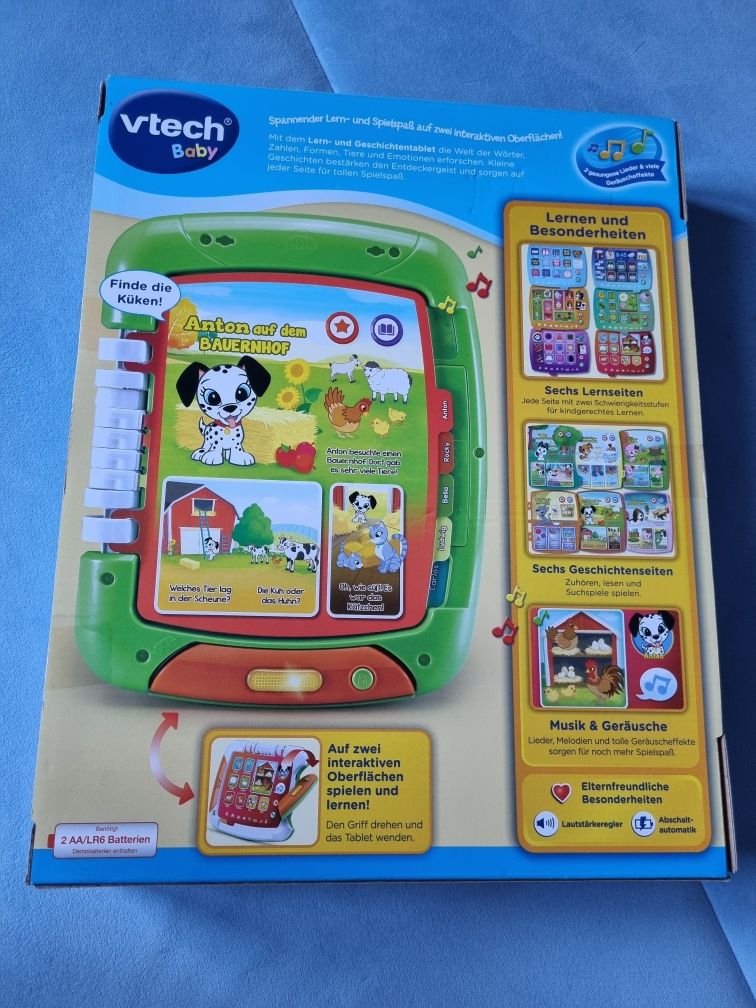 VTech Baby Tablet dla dziecka pełen przygód NOWY język niemiecki