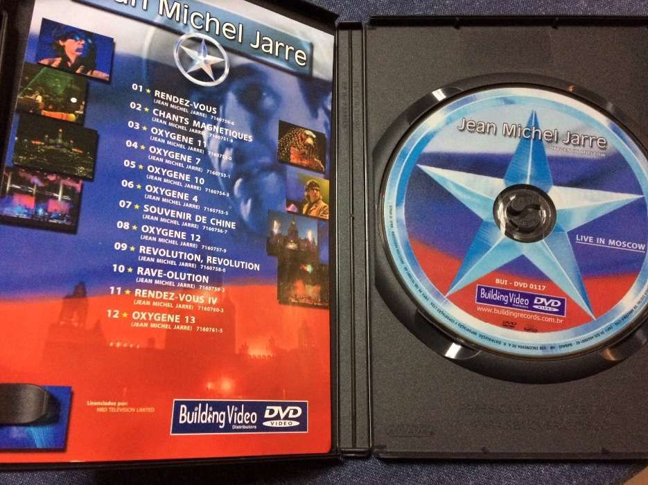 DVD Jean Michel Jarre “Oxygen in Moscow”