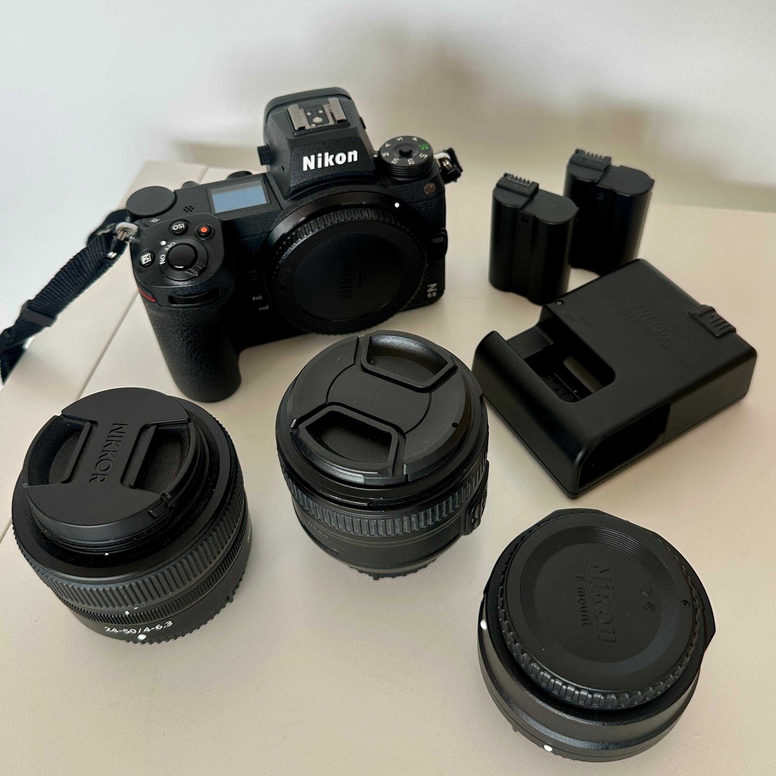 Vendo Nikon Z6 II + Acessórios (Como Novo)