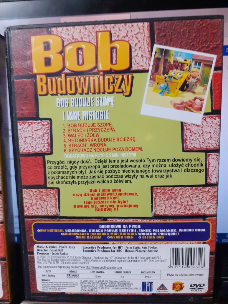 Bob budowniczy 2 x DVD