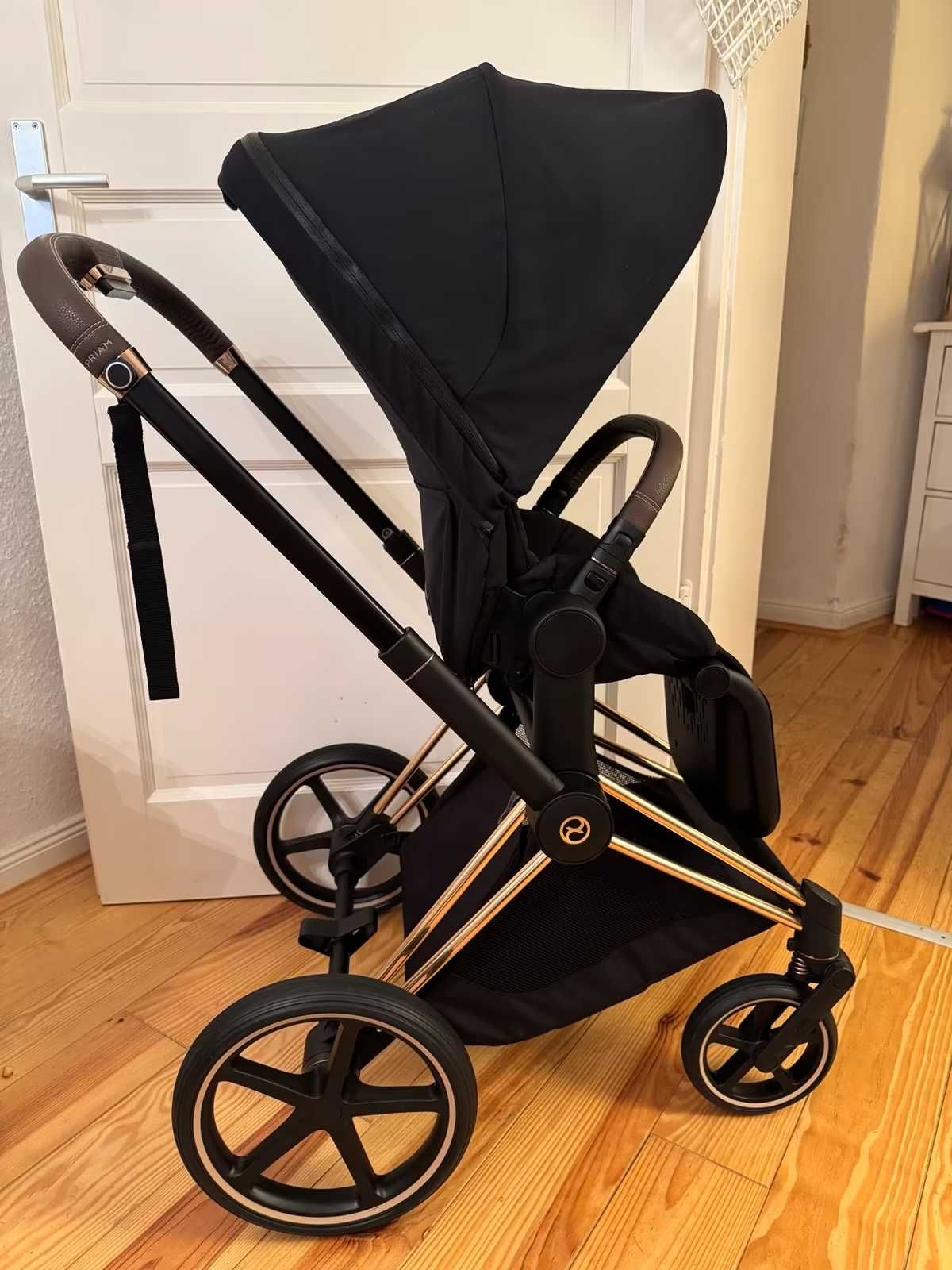 Cybex Priam 4.0 3w1 + Cybex Cloud Z i-Size – stan bardzo dobry
