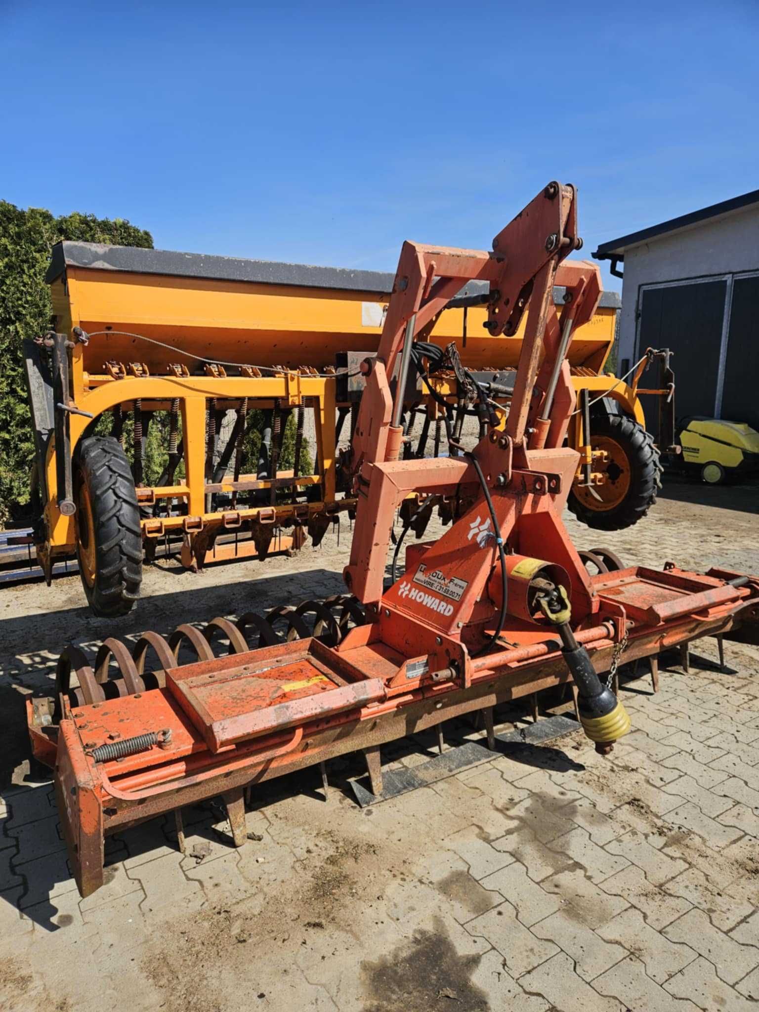 Agregat uprawowo-siewny 3 m agregat HOWARD HK, siewnik CARRARO