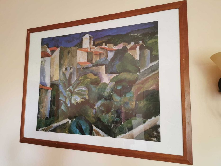 Quadro Ikea reprodução tela Impressionista