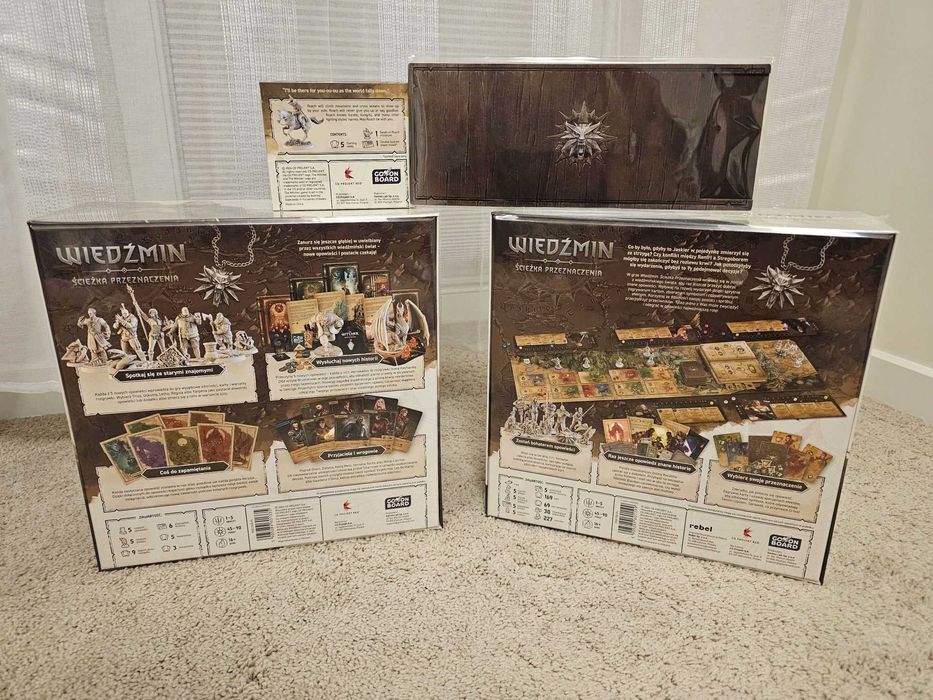 Wiedźmin: Ścieżka Przeznaczenia Deluxe Pledge + Geralt na Płotce