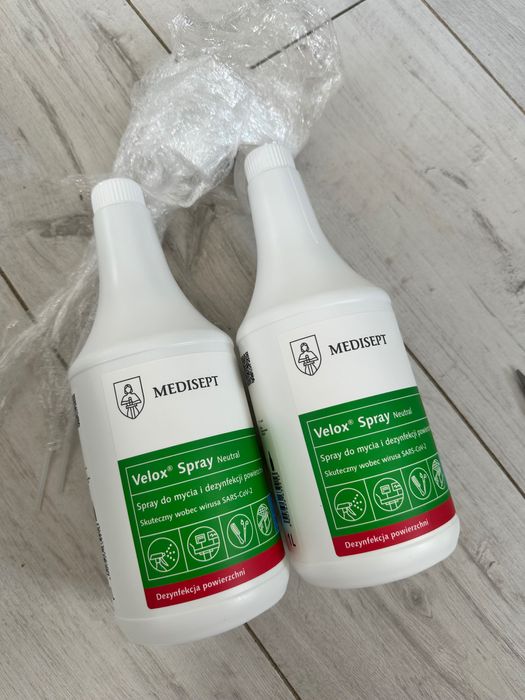 Velox Spray płyn do dezynfekcji 1l Neutral Medisept 2szt.