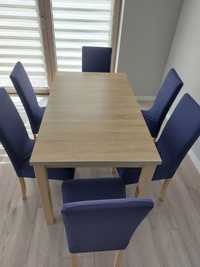 Stół z krzesłami do jadalni stół krzesła 6szt