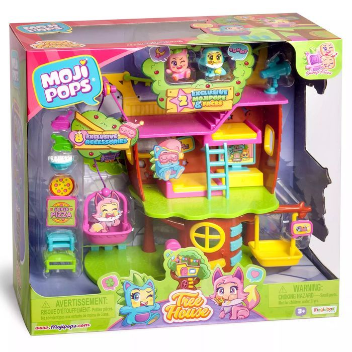 MojiPops. Tree House, zestaw. Magic Box