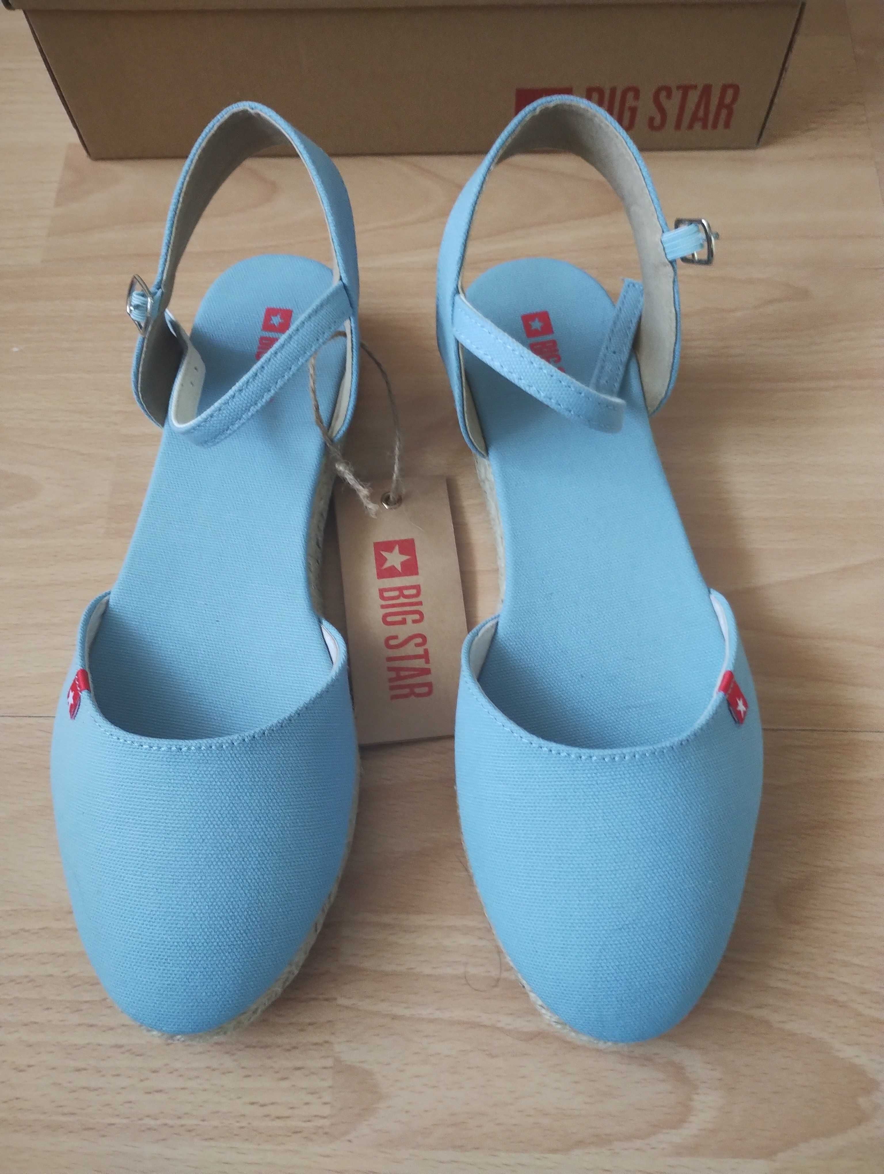 NOWE Espadryle Big Star, rozmiar 41