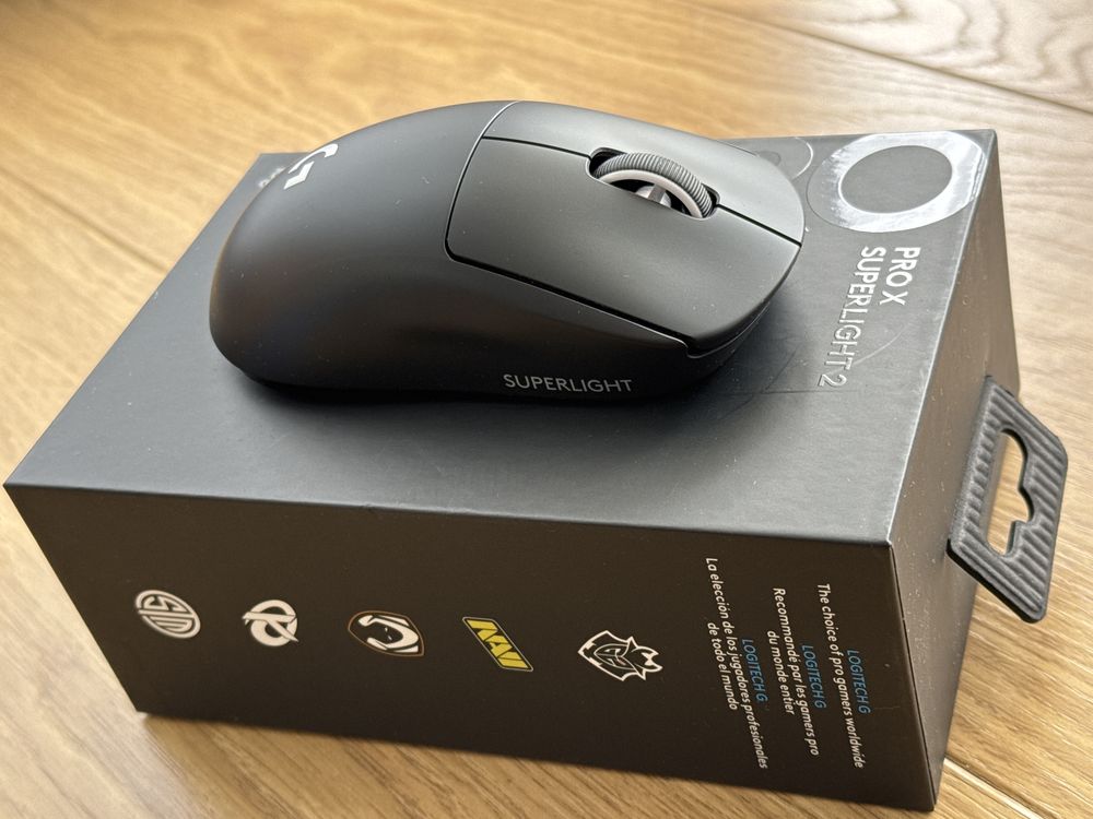 Logitech Superlight 2 jak nowy! Czarny
