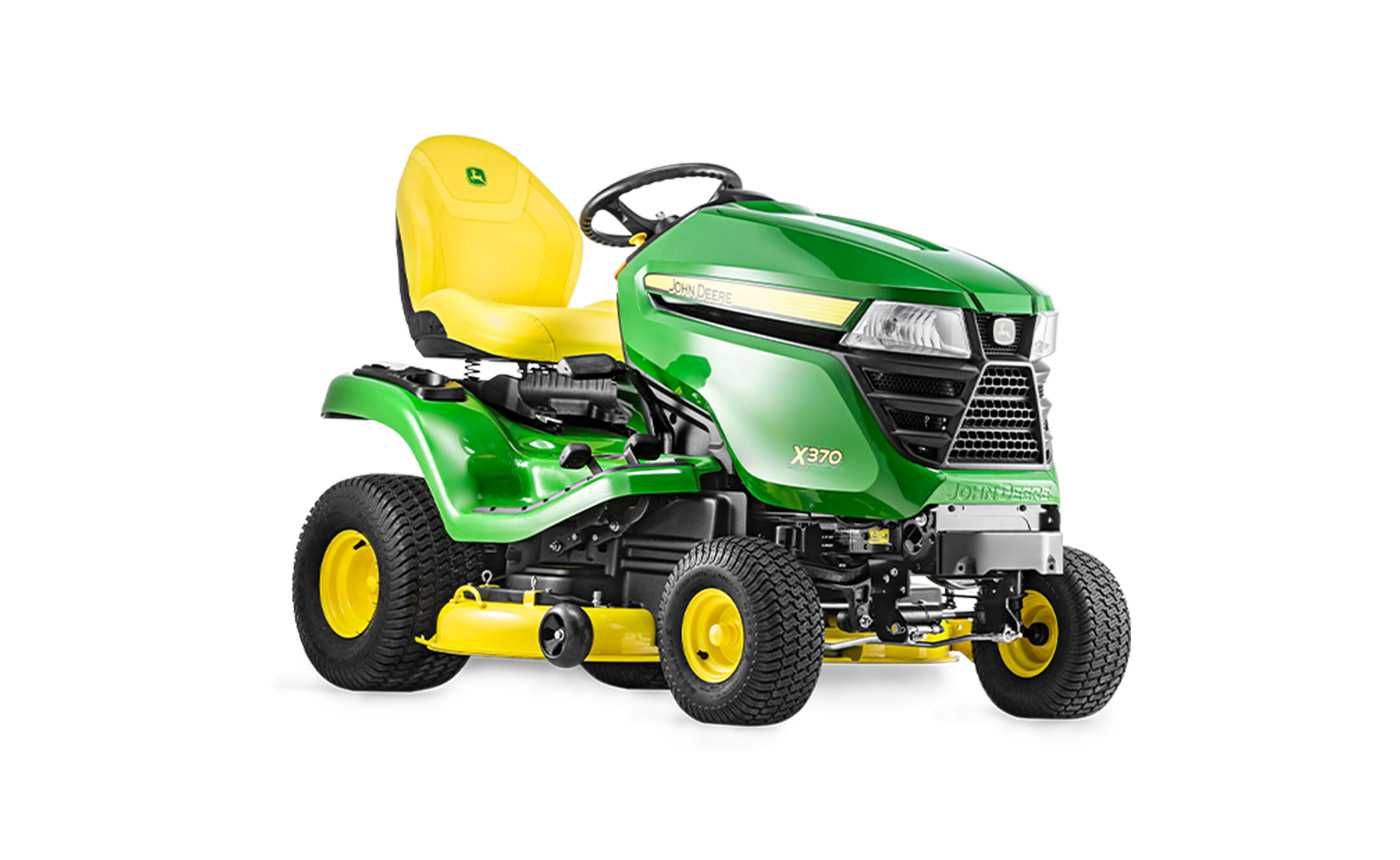 Nowy traktorek kosiarka JOHN DEERE X370 wyrzut boczny lub mulczer