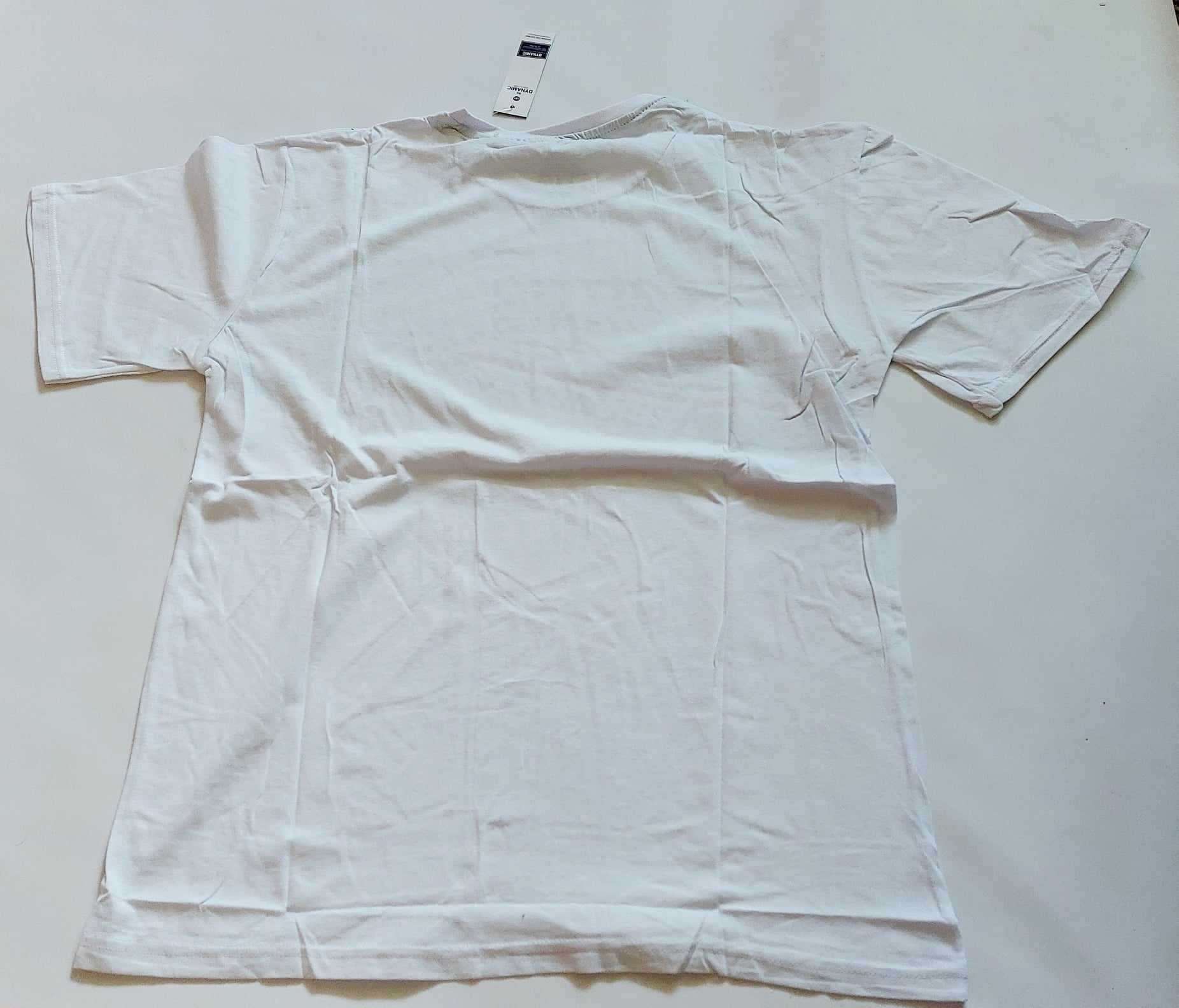 Koszulka męska bawełna t-shirt męski turecki DYNAMIC r. M