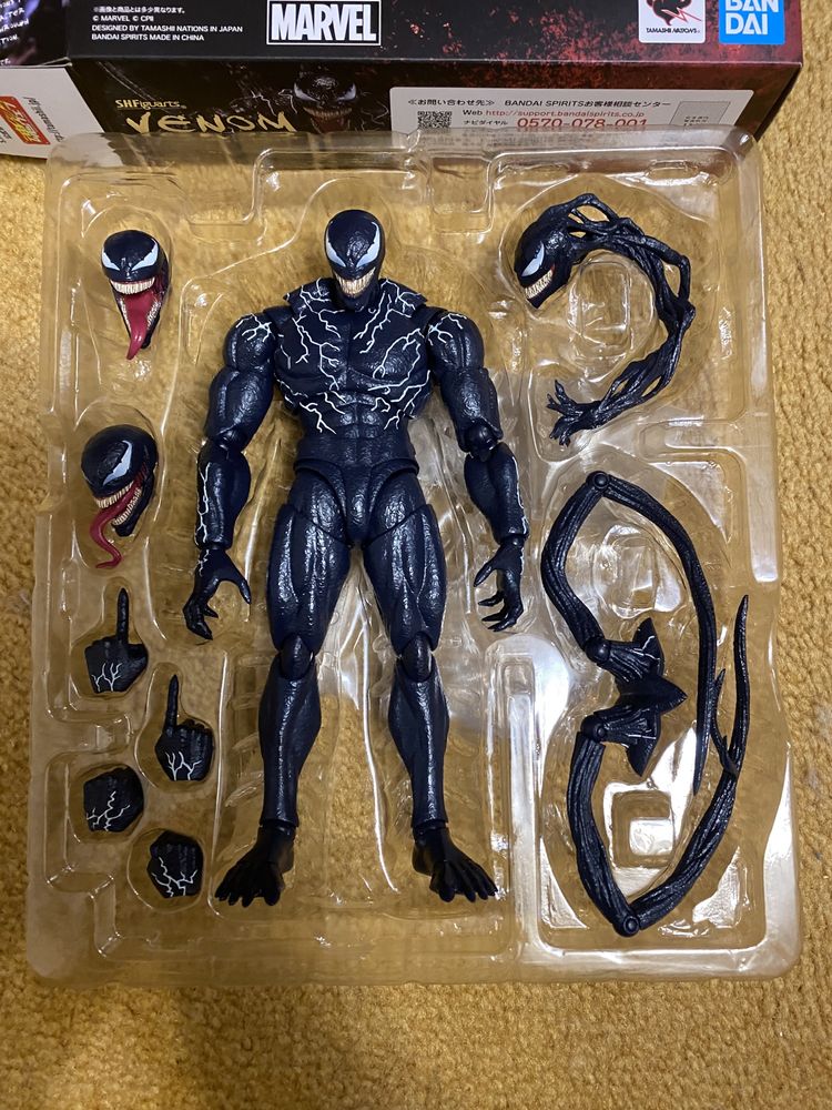 S.H.Figuarts venom веном фігурка spider man