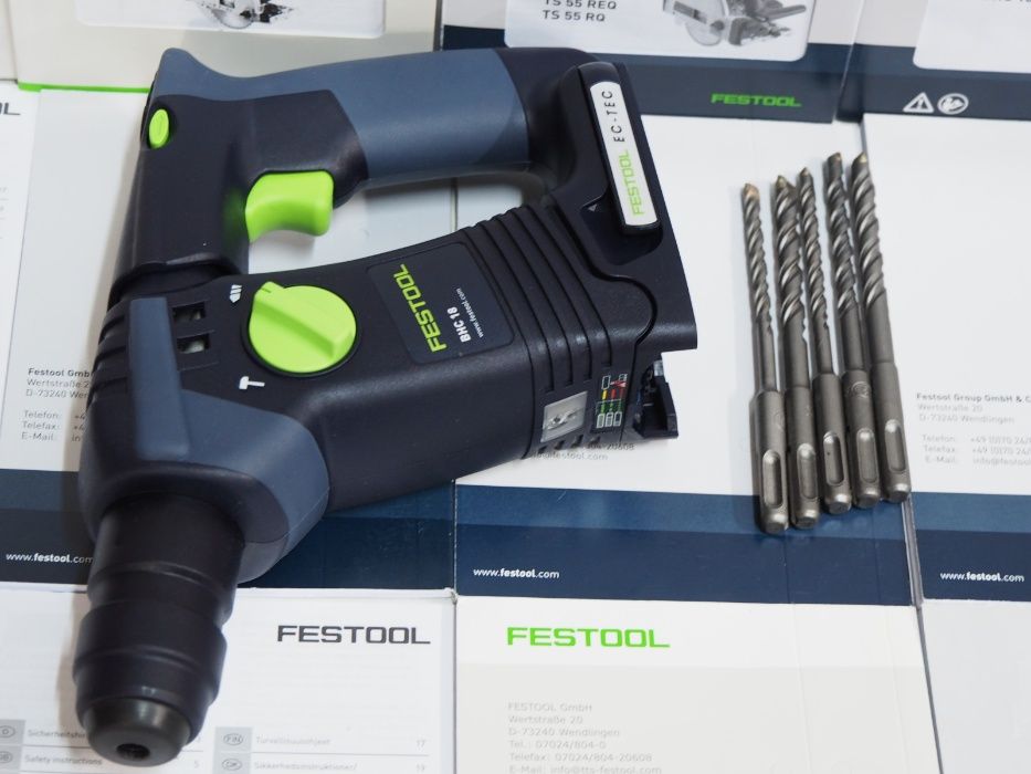 Młotowiertarka FESTOOL BHC 18 aku 18v bez bateria ladowarka Brushless