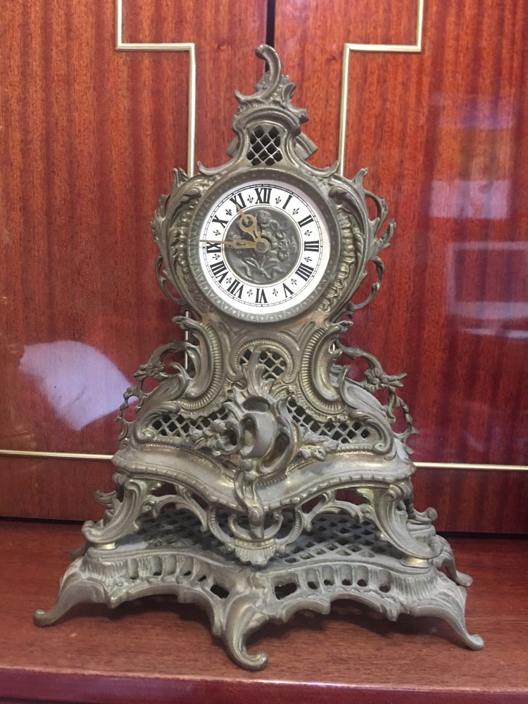 Каминный набор часы годинник подсвечник підсвічник шикарный подарок