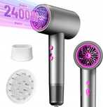 Suszarka do włosów 2400W Turbo Ultra-Quiet z dyfuzorem