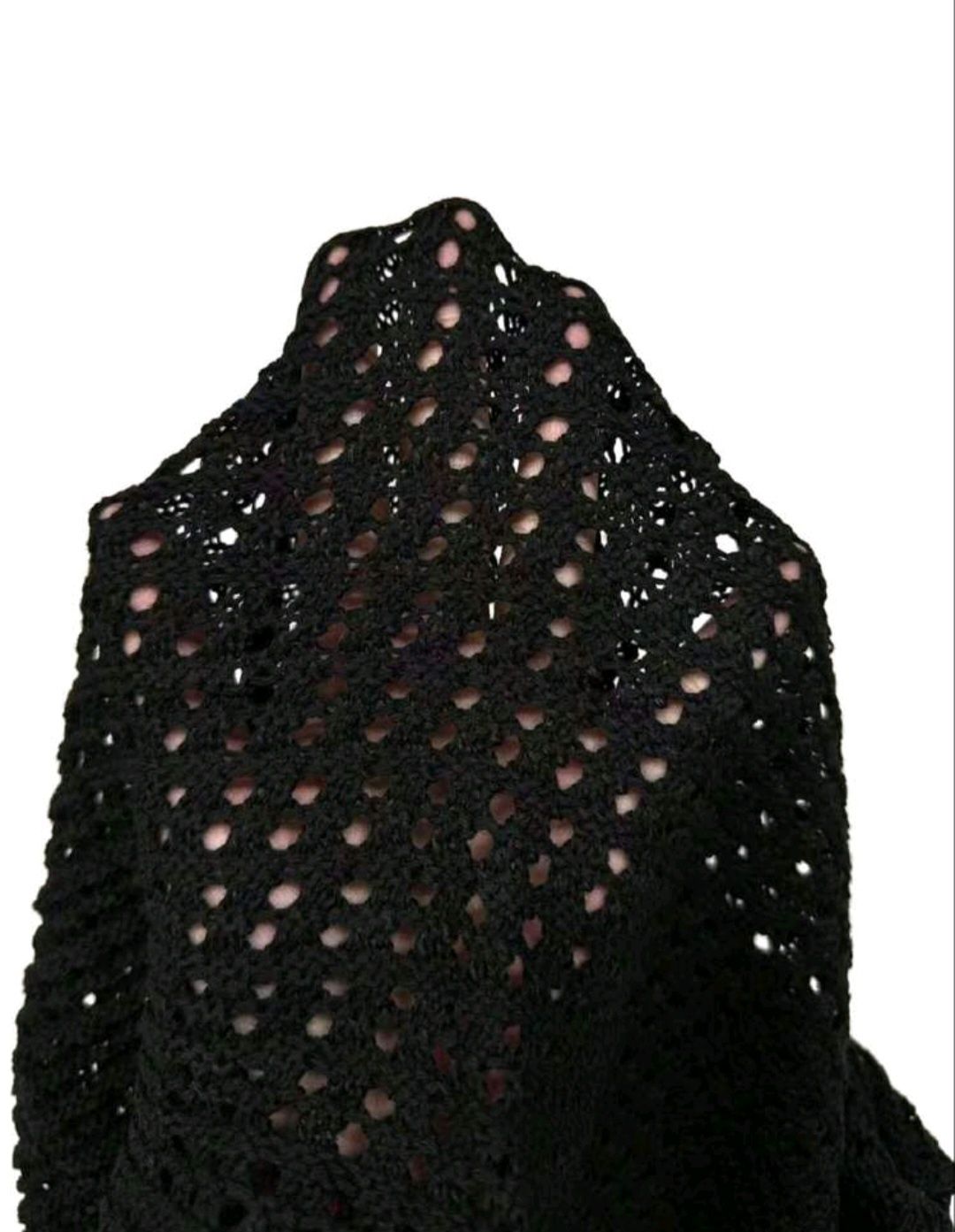 Vestido comprido crochê